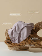 Elastic-free organic underwear with breathable, silky-soft fabric, body-hugging fit, and smooth seams designed for all-day comfort.