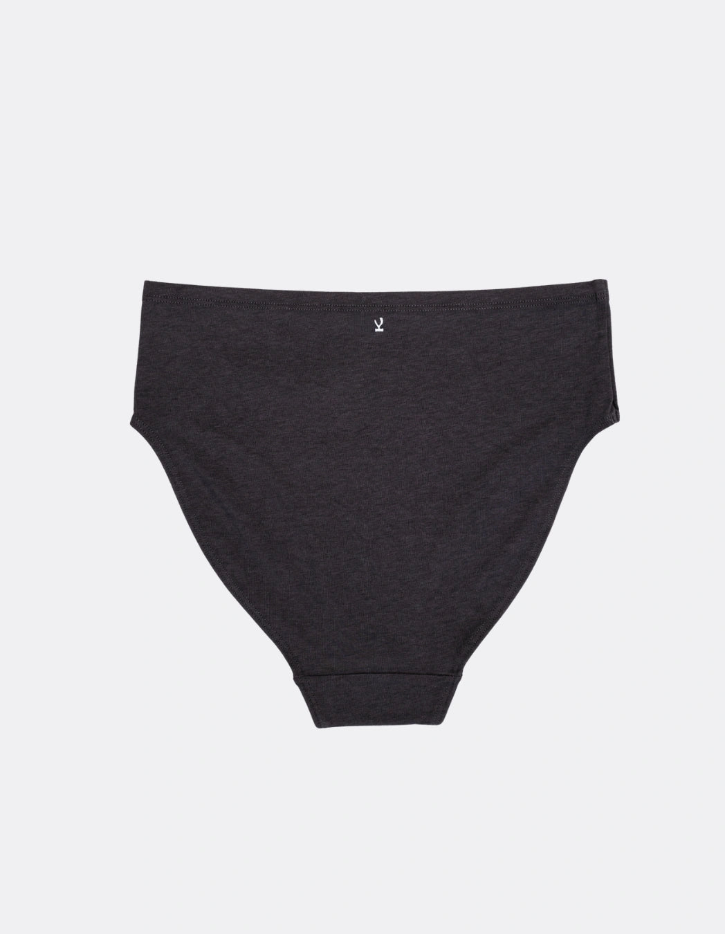High Waist Briefs · Charcoal