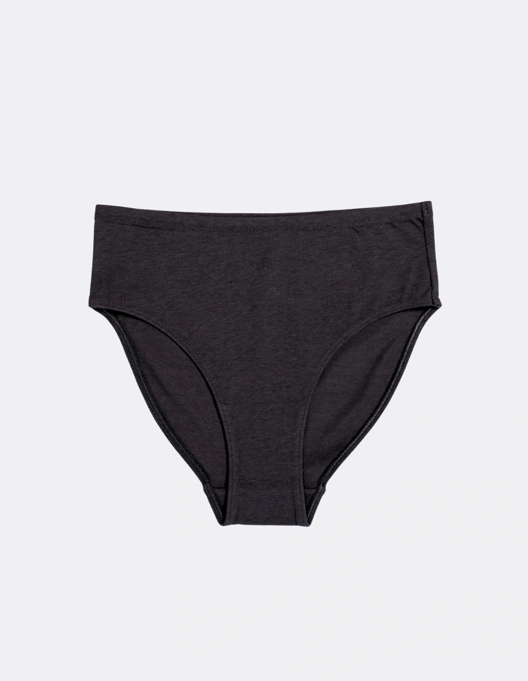 High Waist Briefs · Charcoal