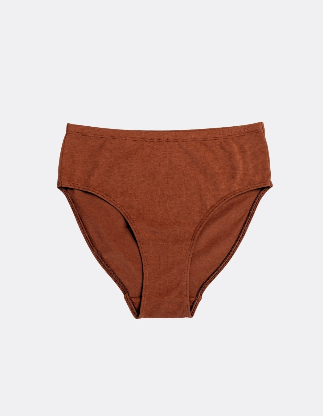 High Waist Briefs · Terra Cotta