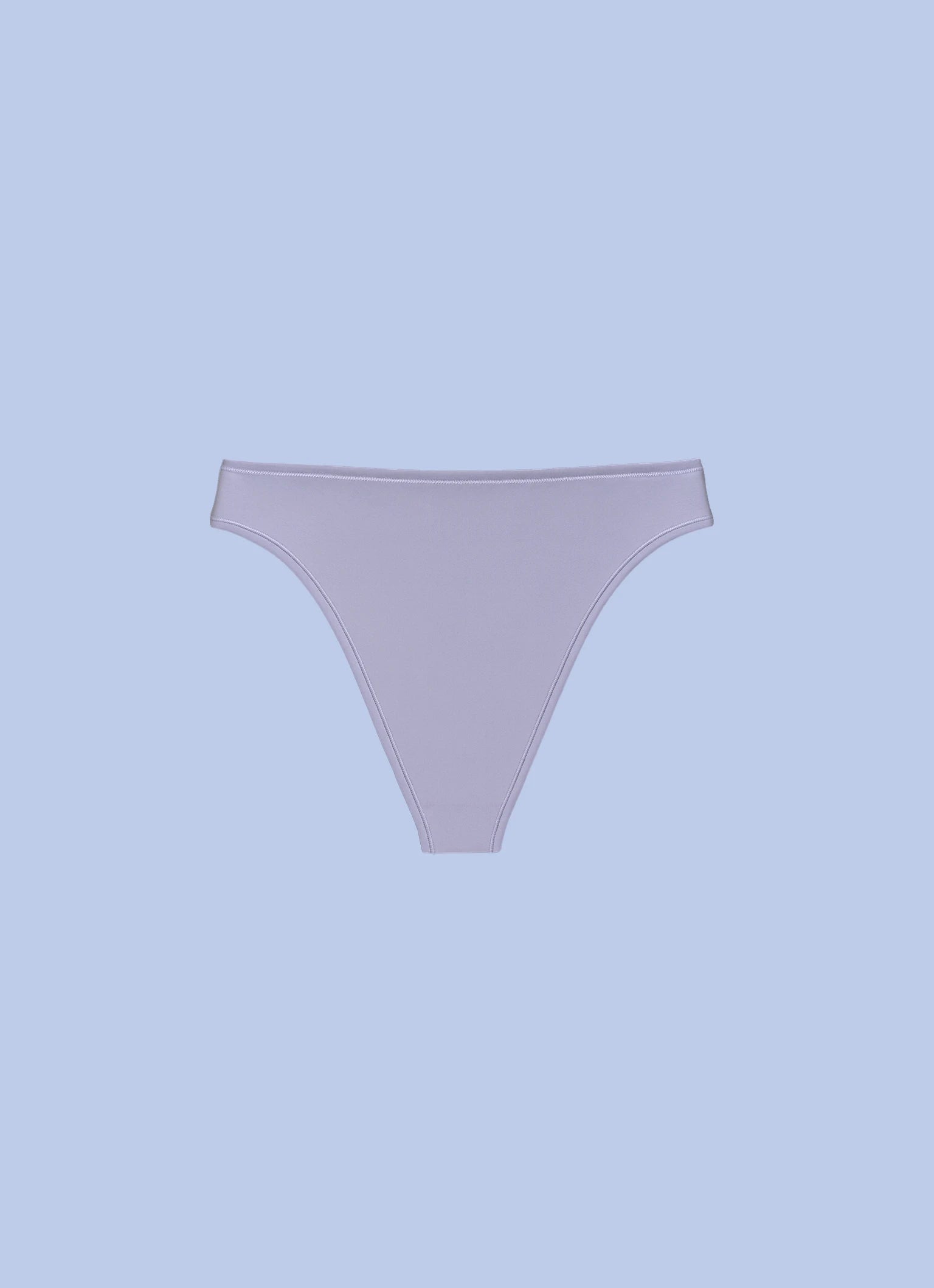 Kiseau organic cotton Brazilian underwear for women, sustainable breathable design, back view flat lay.