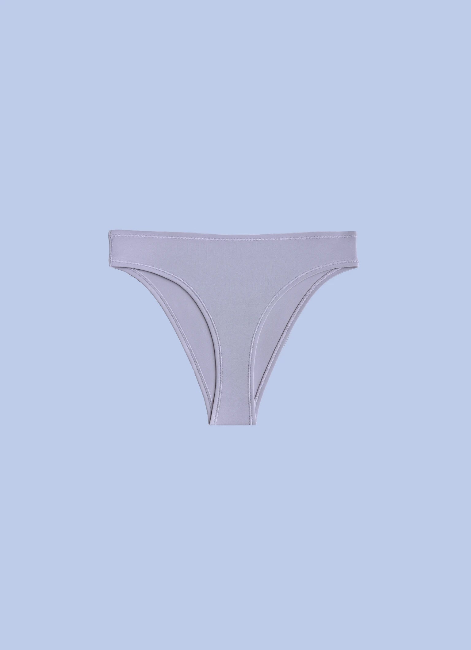 Kiseau organic cotton Brazilian underwear for women, eco-friendly breathable fabric, front view flat lay.