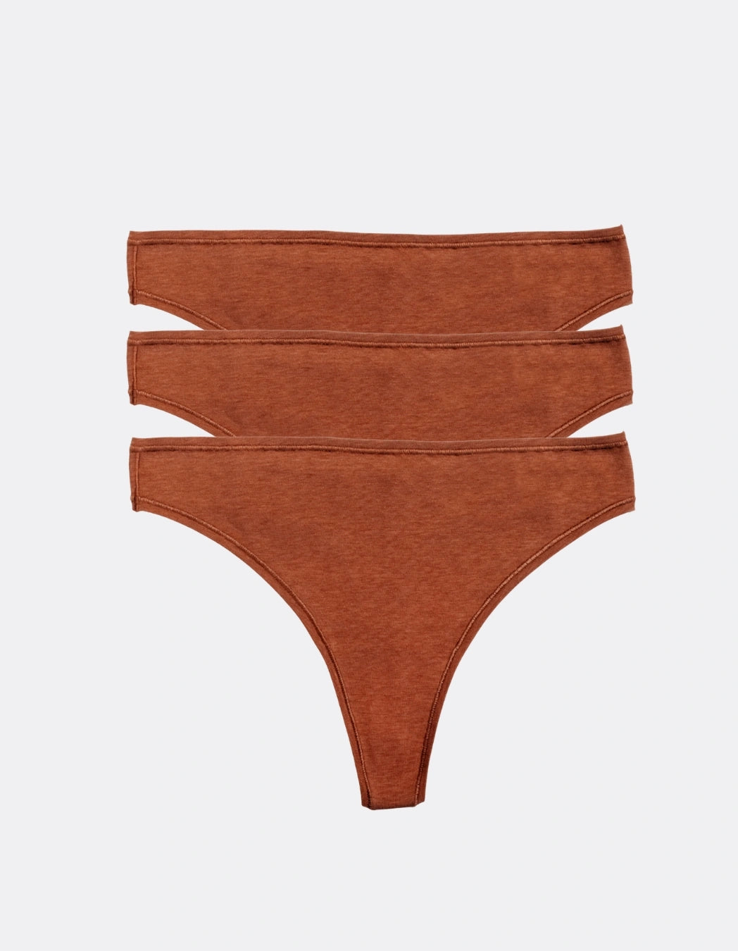 Classic Thongs · Bundle of 3 · Terra Cotta